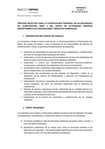 Proceso 2016T14 - Banco de España