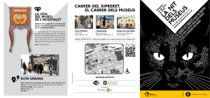 carrer del xipreret, el carrer dels museus