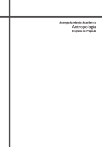 Antropología - Facultad de Ciencias Humanas