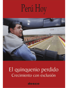 Perú Hoy: El quinquenio perdido