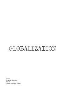 GLOBALIZATION
