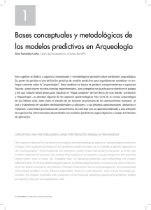 Bases conceptuales y metodológicas de los modelos predictivos en