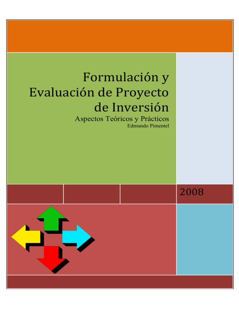 Formulación Y Evaluación De Proyecto De Inversión 