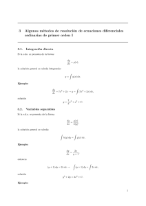 Lección 3. Ecuaciones diferenciales ordinarias de primer orden