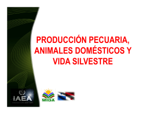 producción pecuaria, animales domésticos y vida silvestre