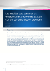 Las medidas para controlar las emisiones de carbono de la aviación