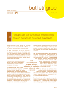butlletí groc - Fundació Institut Català de Farmacologia