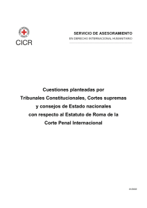 Cuestiones planteadas por Tribunales Constitucionales, Cortes