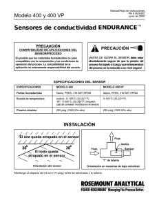 Sensores de conductividad ENDURANCE