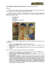 ("FRA ANGELICO"), "La Anunciación" (1430-1435)
