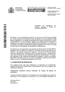 Consulta sobre la aplicación a los planes de pensiones del