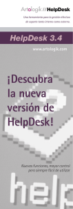 ¡Descubra la nueva versión de HelpDesk!