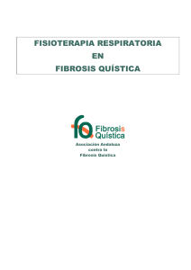 fisioterapia respiratoria en fibrosis quística