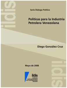 Politicas para la Industria Petrolera Venezolana