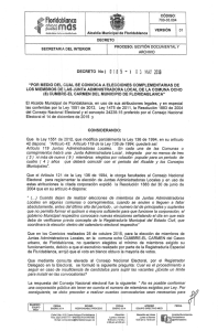 decreto n° 0185 de 2016 - Alcaldía de Floridablanca