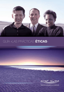 GUÍA «LAs prácticAs éticas