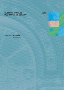 Cuentas Anuales del Banco de España, 2015