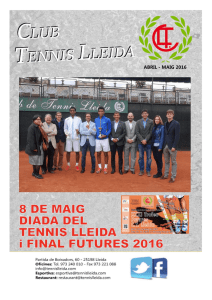 Veure - Club Tennis Lleida