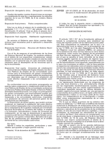 Ley 57/2003, de 16 de diciembre
