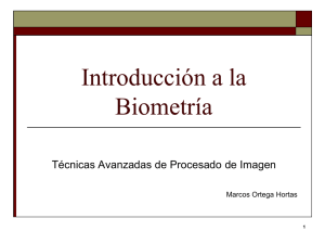 Introducción a la Biometría