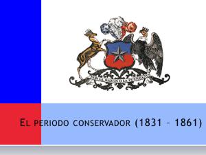 El periodo conservador (1831 – 1861)