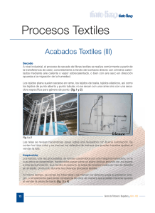 Acabados Textiles (III)