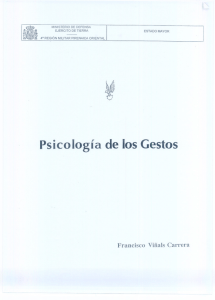 Psicología de los Gestos