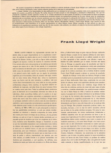 Frank Lloyd WrDght
