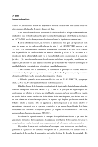 39-2010 Inconstitucionalidad. Sala de lo Constitucional de la Corte