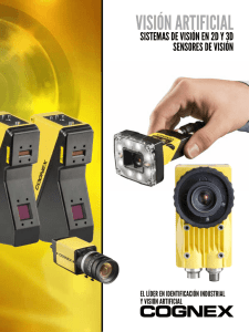 Catálogo general cámaras de visión artificial de Cognex