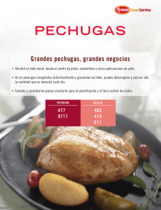 Pechugas - Tyson Food Service