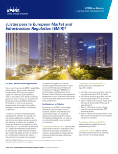 ¿Listos para la European Market and Infrastructure Regulation