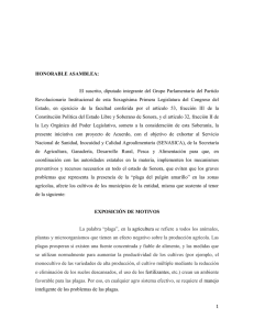1 HONORABLE ASAMBLEA - Congreso del Estado de Sonora