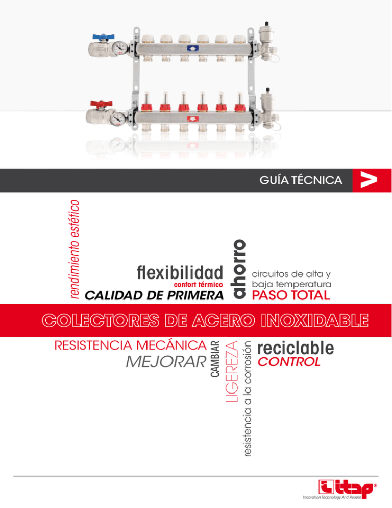 COLECTORES ACERO INOXIDABLES 2016 Pdf