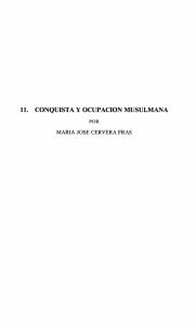 11. Conquista y ocupación musulmana, por María José Cervera Fras