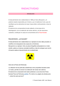 radiactividad - Proyecto Newton