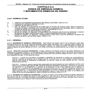 CAPITULO A.2 ZONAS DE AMENAZA SISMICA _ Y MOVIMIENTOS