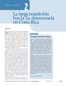 La larga transici&oacute;n hacia la democracia en