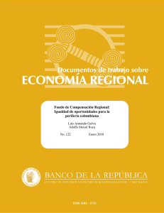 Fondo de Compensación Regional: Igualdad de oportunidades
