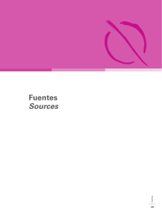 Fuentes Sources - Comisión Económica para América Latina y el