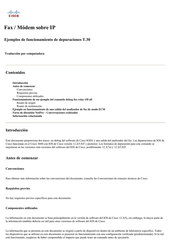 Fax Modem Sobre Ip