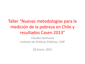 Claudia Sanhueza, académica del Instituto de Políticas Públicas UDP
