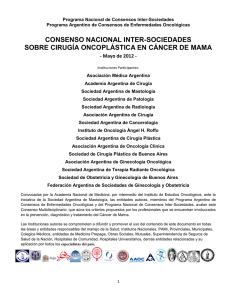 Cirugia Oncoplástica - Sociedad Argentina de Mastología