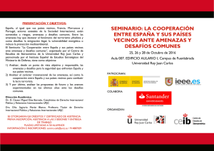 seminario: la cooperación entre españa y sus países vecinos