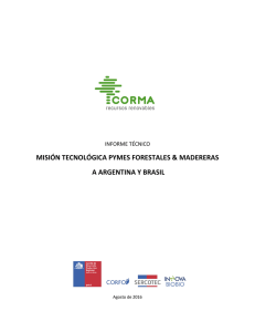 Informe Técnico- Misión Tecnológica Pymes Forestales y