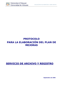 Servicio de Archivo y Registro