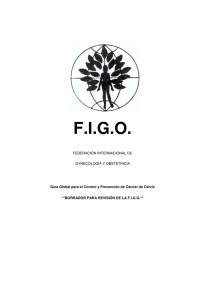 FIGO - Sociedad Española de Ginecología y Obstetricia