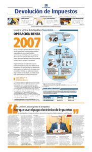 Cuenta bancaria - Tesorería General de la República