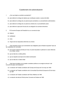 Questionario di autovalutazione