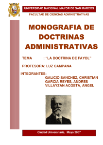 monografia de doctrinas administrativas administrativas